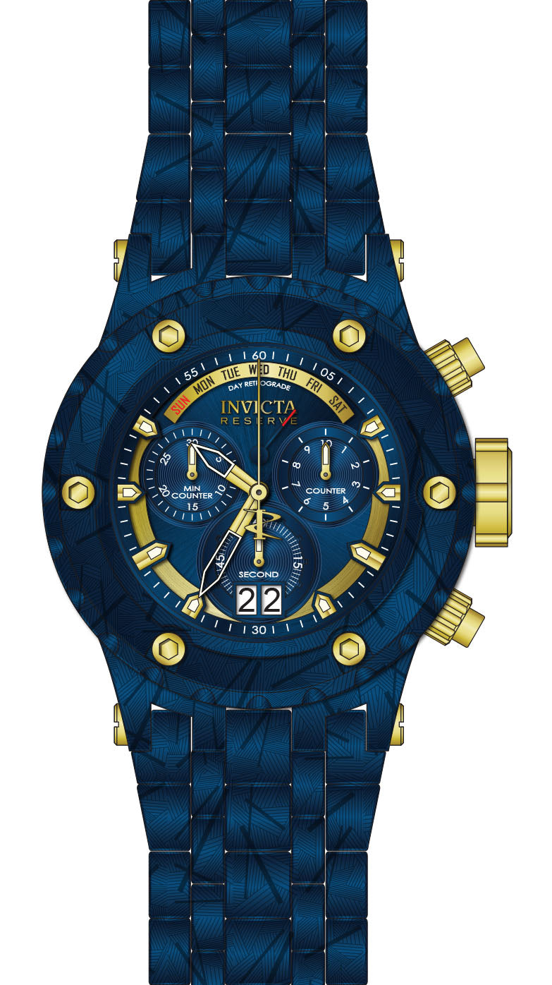 Band For Invicta Reserve Specialty Subaqua Men 44419