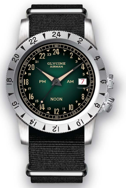 Parts For Glycine Airman Vintage NOON 40 Purist Automatic GL0476