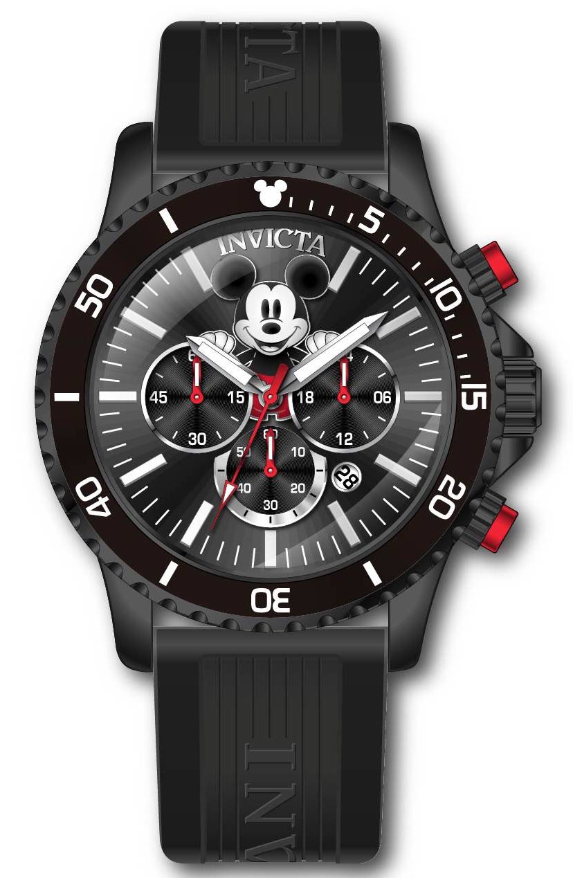 Band For Invicta Disney Limited Edition Mickey Mouse Men 44544