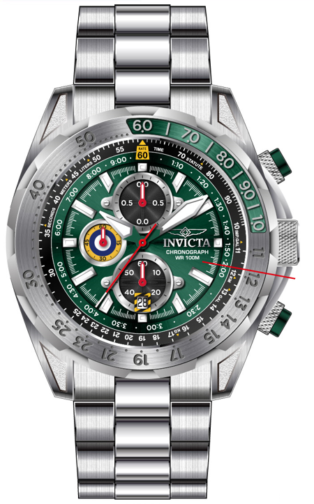 Band For Invicta Aviator  Men 44680