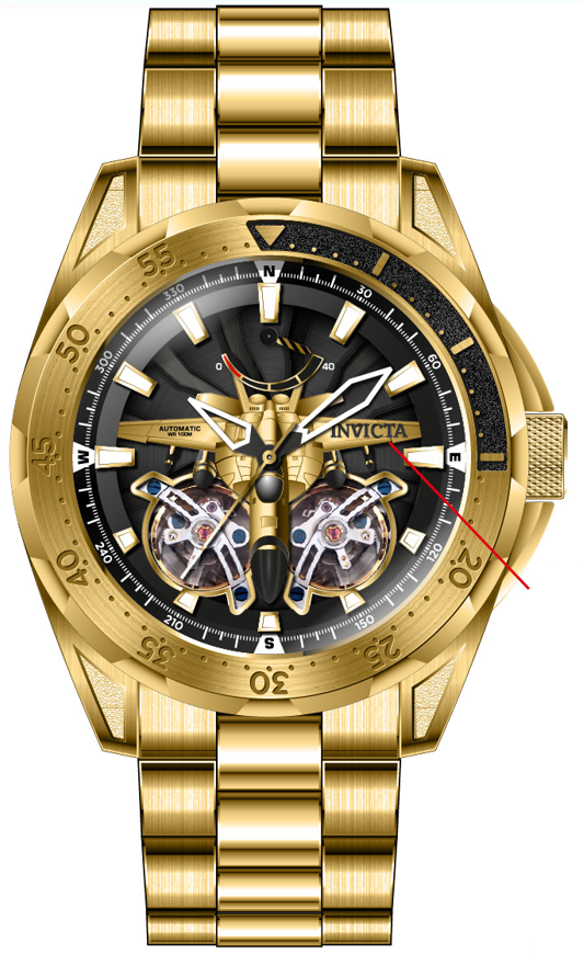 Parts For Invicta Aviator  Men 44687