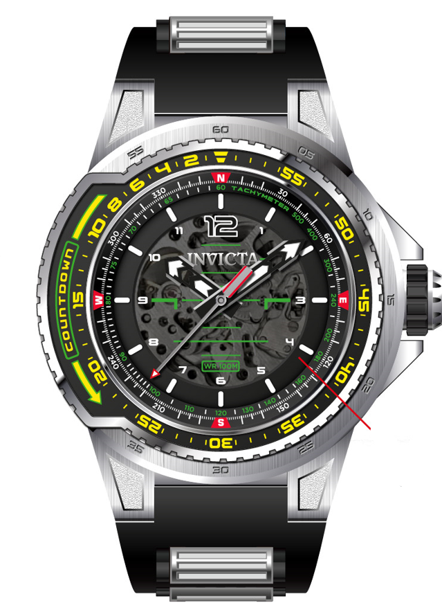 Parts For Invicta Aviator Crosswind Men 44689