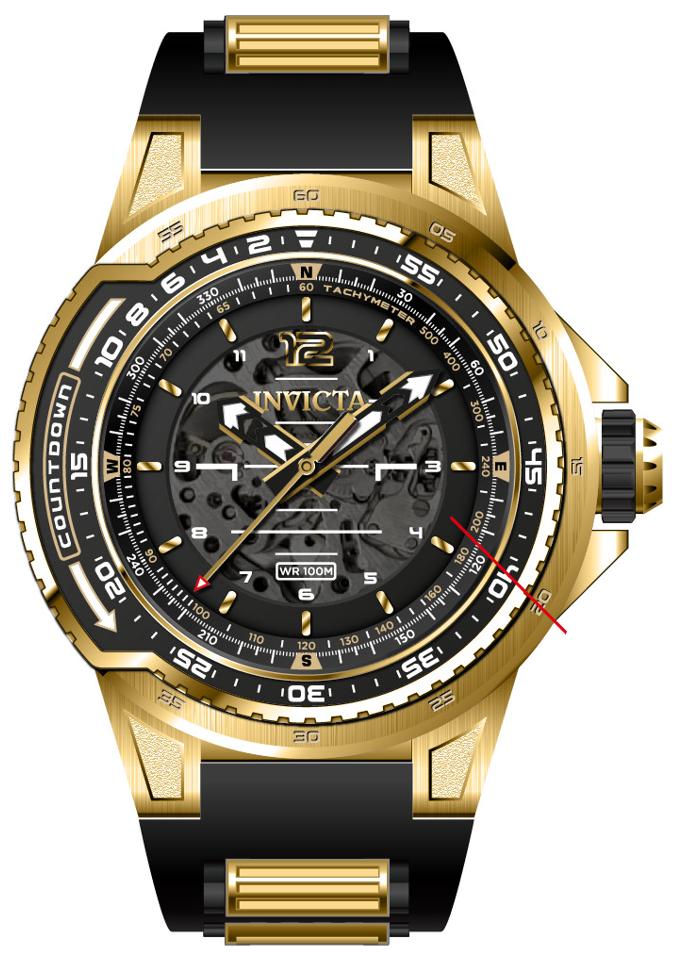 Parts For Invicta Aviator Crosswind Men 44690