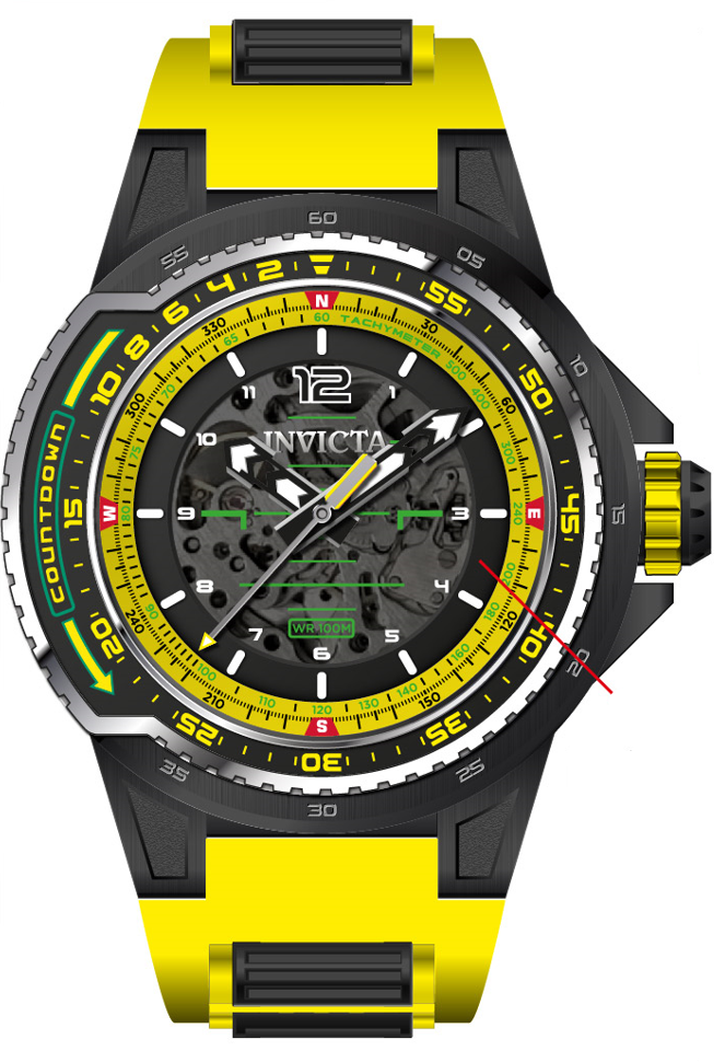 Parts For Invicta Aviator Crosswind Men 44691