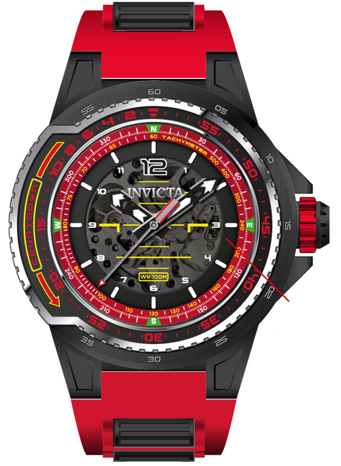 Parts For Invicta Aviator Crosswind Men 44692