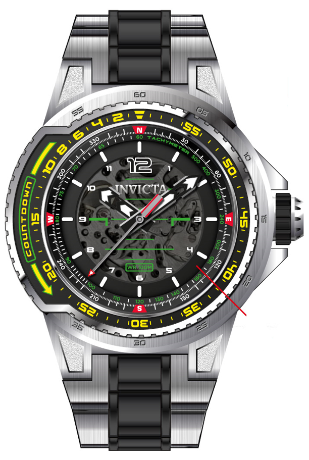 Parts For Invicta Aviator Crosswind Men 44694