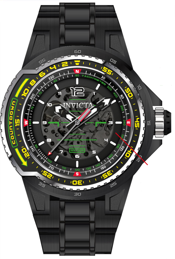 Parts For Invicta Aviator Crosswind Men 44695