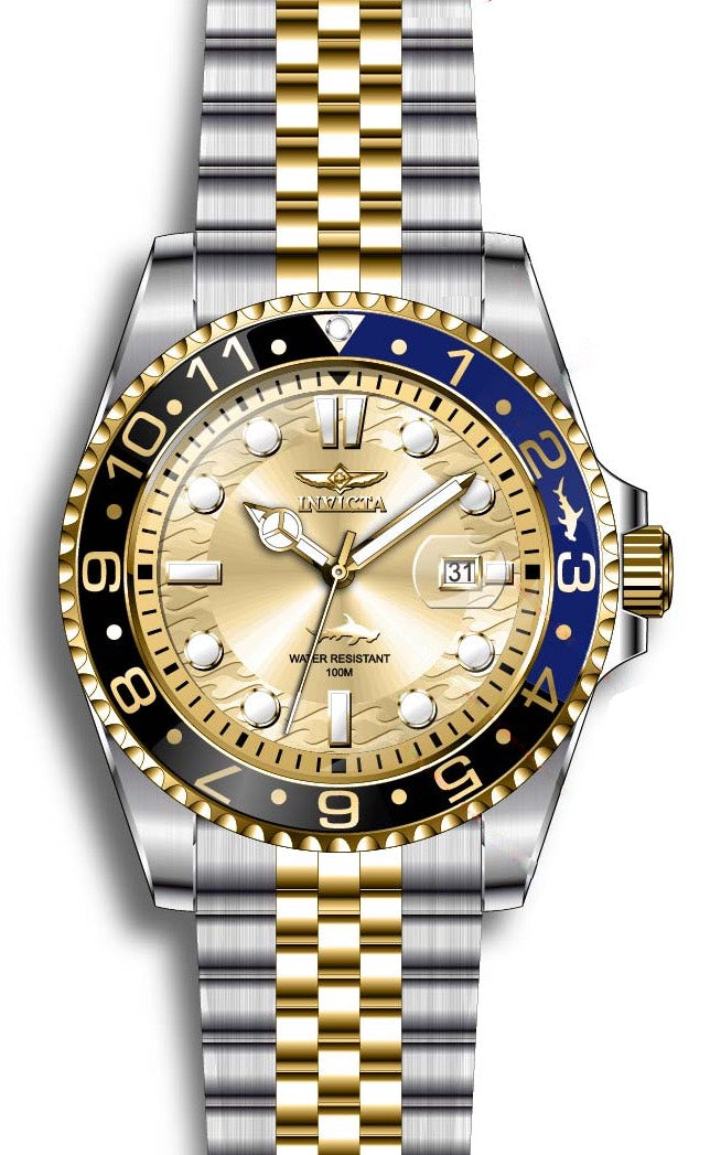 Parts For Invicta Pro Diver LATAM Exclusive Men 44718