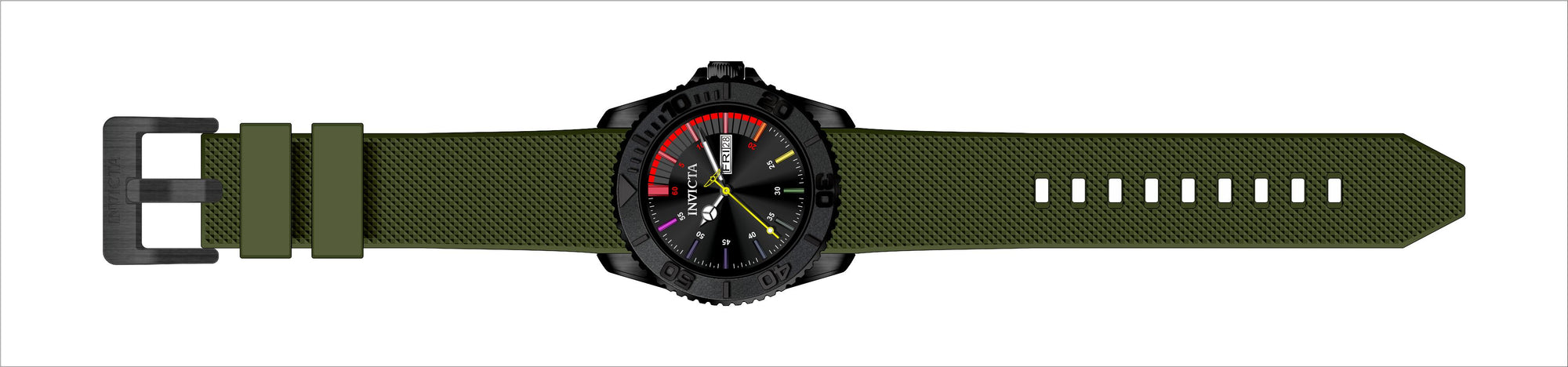 Band For Invicta Pro Diver  Men 44736