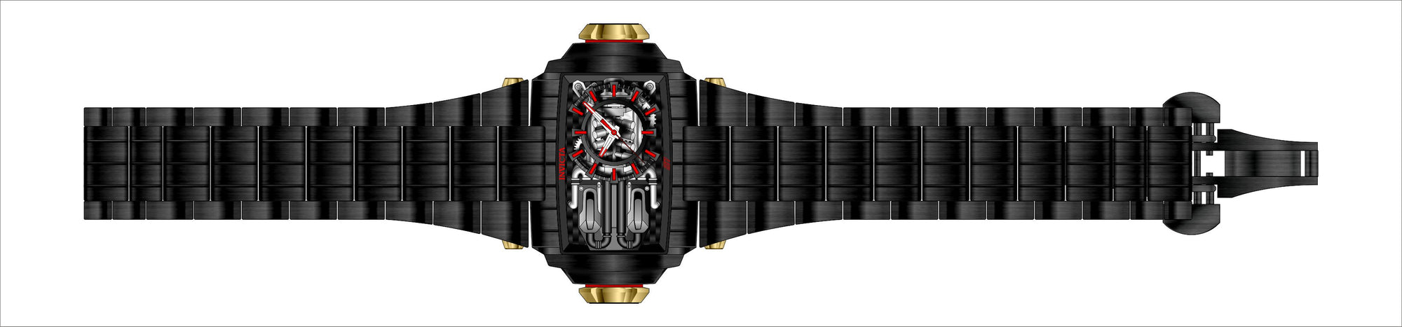Band For Invicta S1 Rally  Men 44801