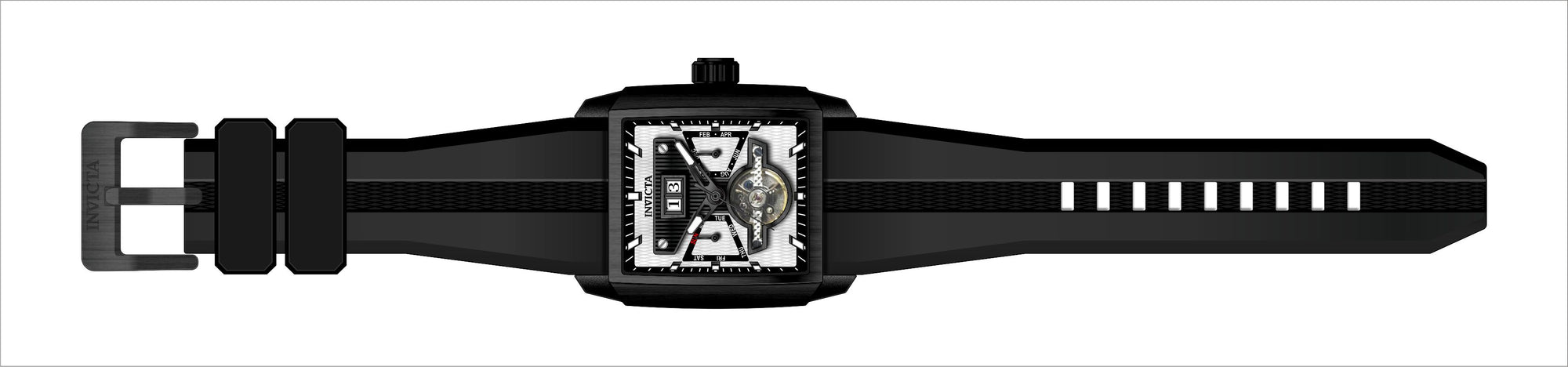 Band For Invicta Cuadro  Men 44815