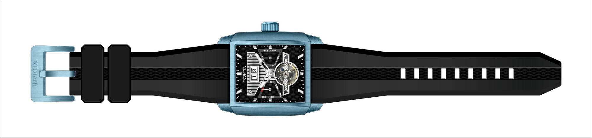 Band For Invicta Cuadro  Men 44817