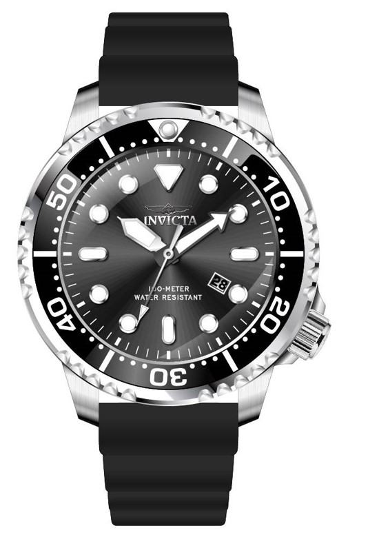 Band For Invicta Pro Diver Men 44834 - Invicta Watch Bands