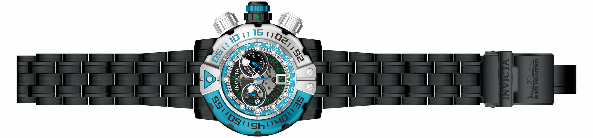 Band For Invicta Sea Hunter  Men 44855
