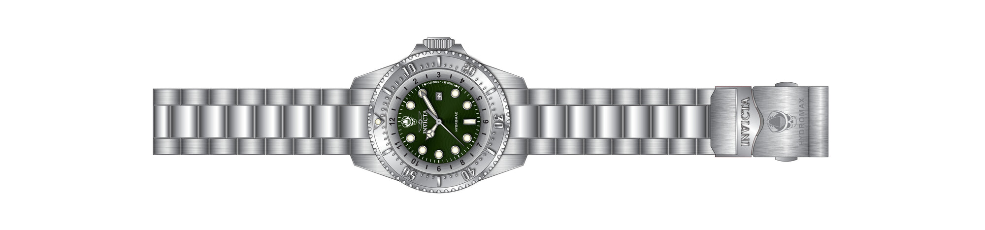 Band For Invicta Hydromax  Men 44745