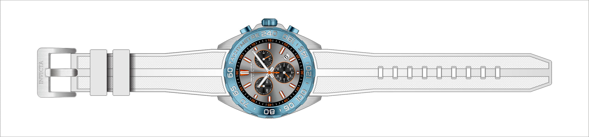 Band For Invicta Speedway  Men 44882