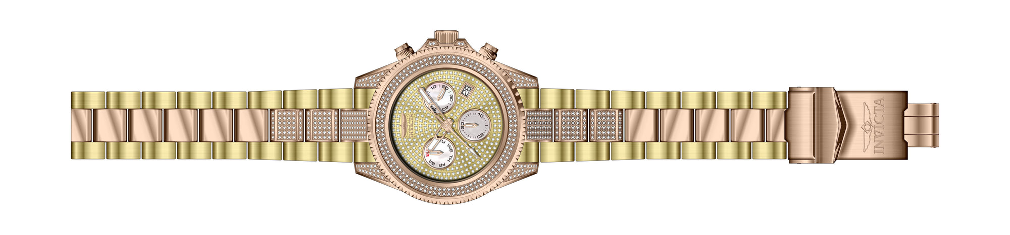 Band For Invicta Pro Diver  Men 45411