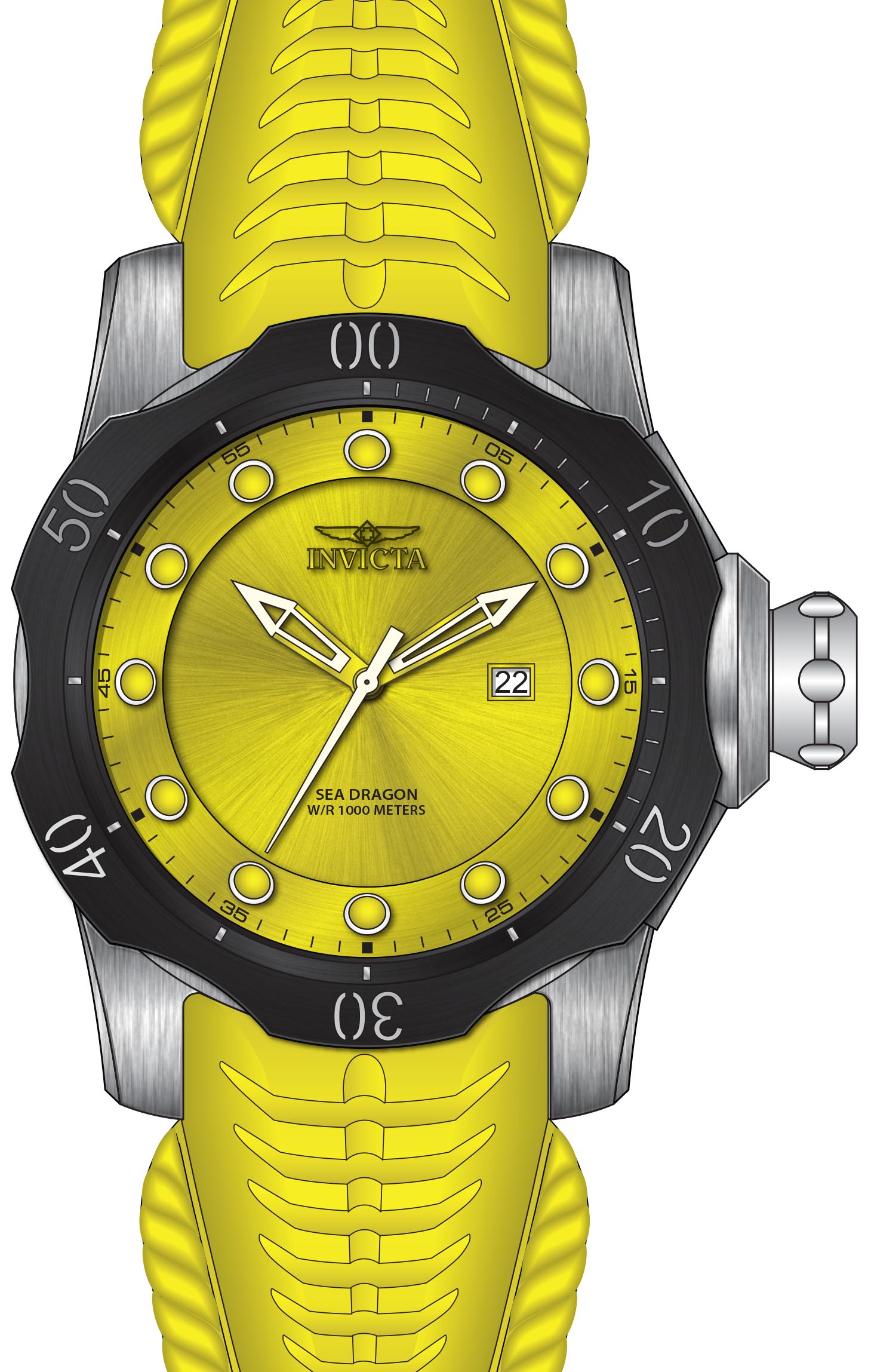 Band For Invicta Venom  Men 45492