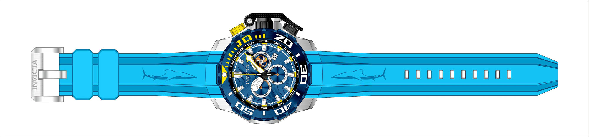 Parts For Invicta Sea Hunter  Men 45556