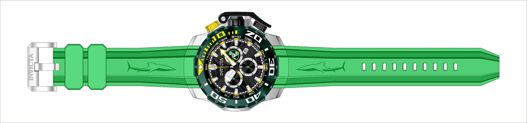 Parts For Invicta Sea Hunter  Men 45557