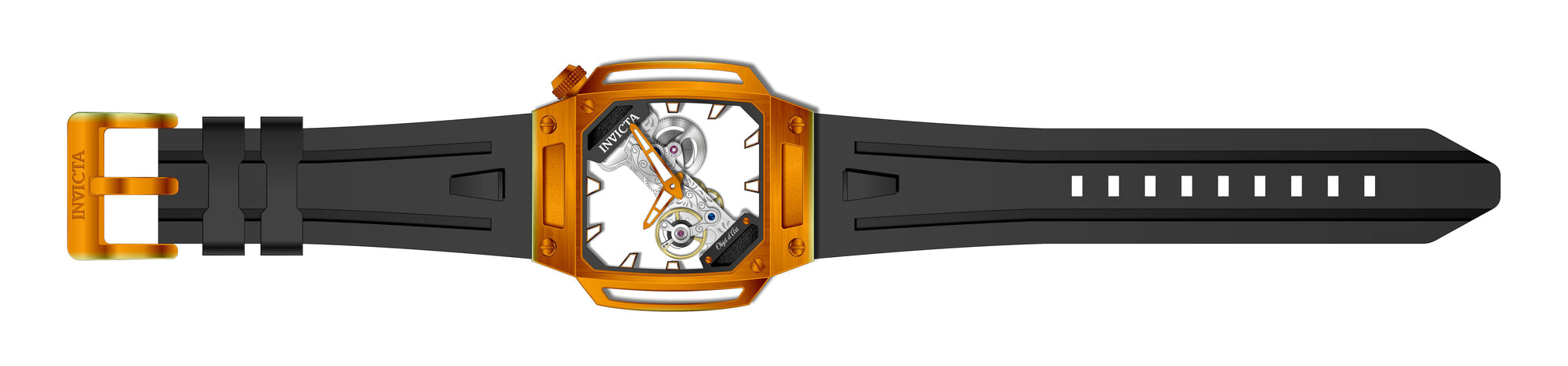 Band For Invicta Objet D Art  Men 45565