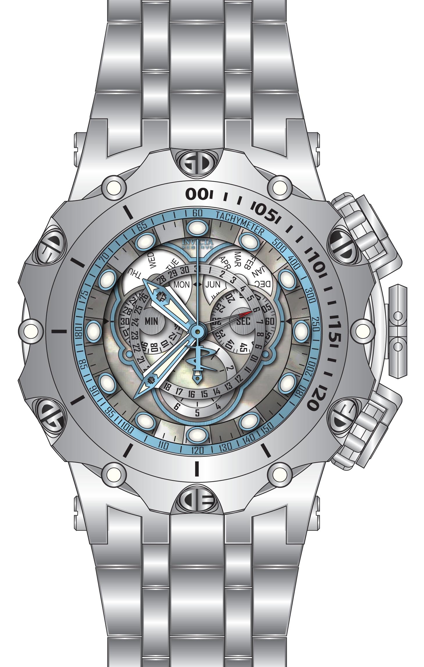 Parts For Invicta Reserve  Men 45607