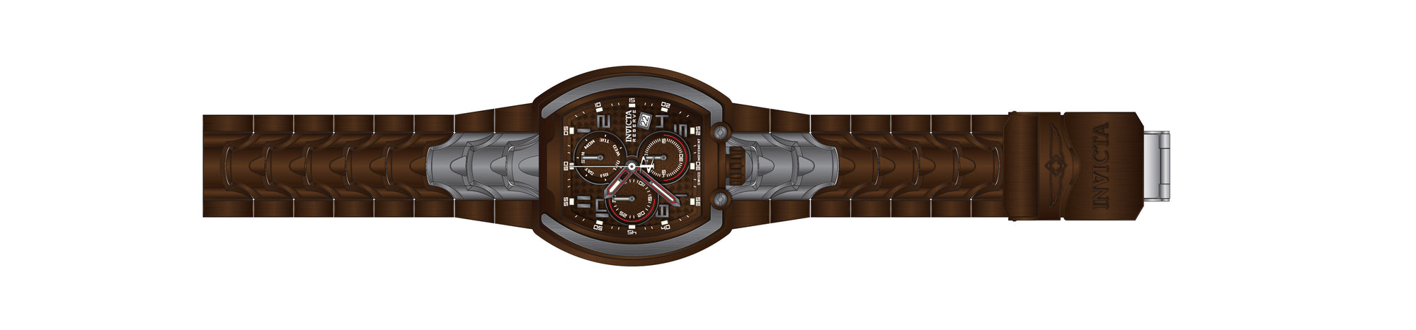 Band For Invicta Reserve Man Men 45196