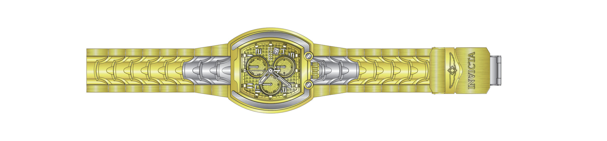 Band For Invicta Reserve Man Men 45201