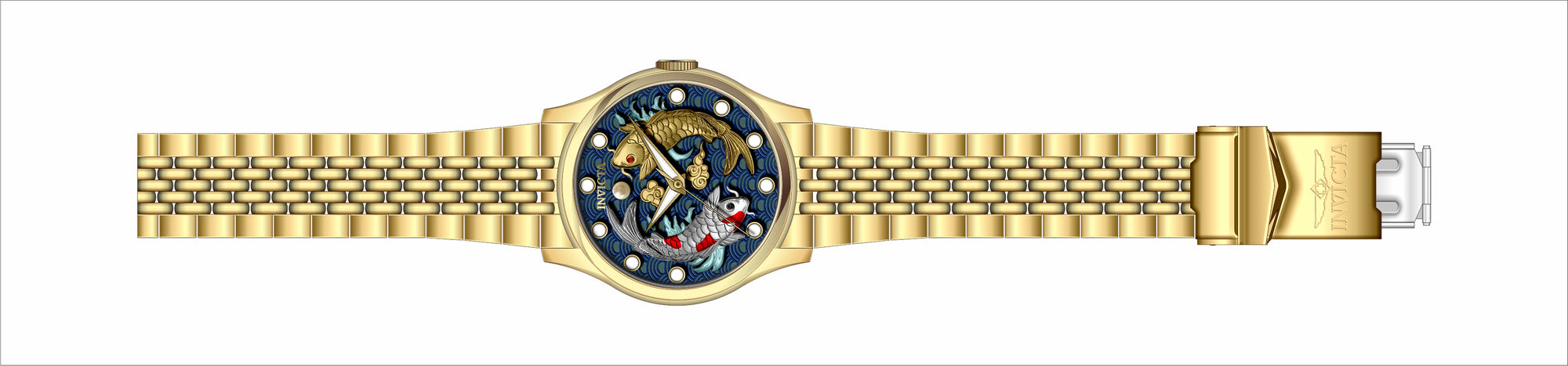 Band For Invicta Vintage  Men 45634