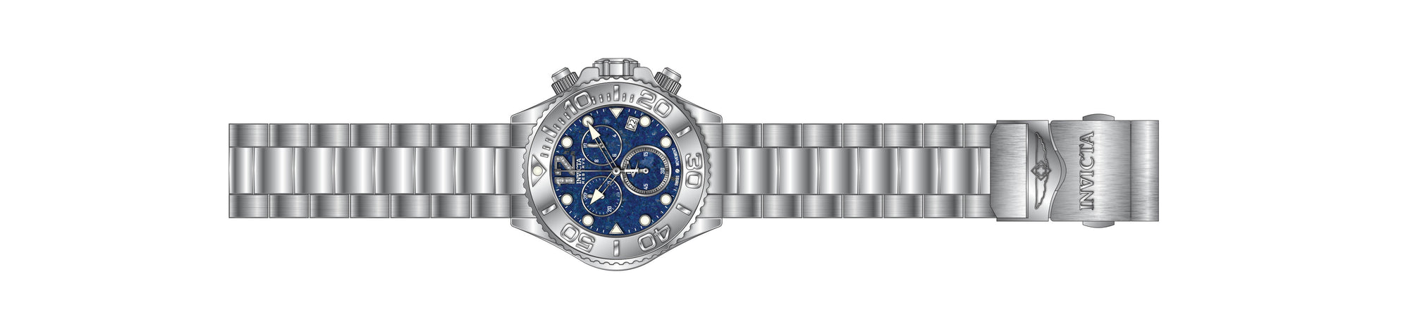 Band For Invicta Reserve Grand Diver Men 45364