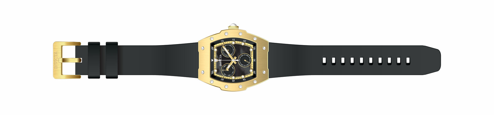 Band For Invicta S1 Rally Diablo Lady 45642