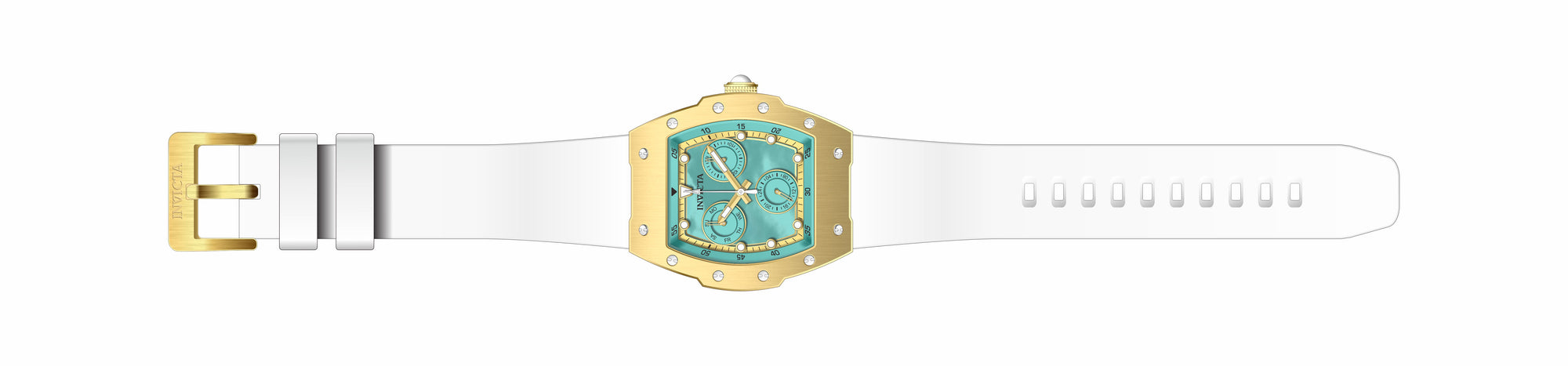 Band For Invicta S1 Rally Diablo Lady 45646