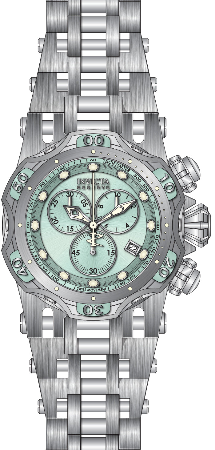 Band For Invicta Reserve Chaos Men 45658