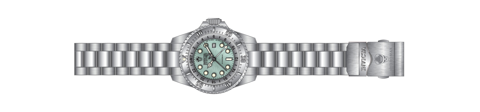 Band For Invicta Hydromax  Men 45472