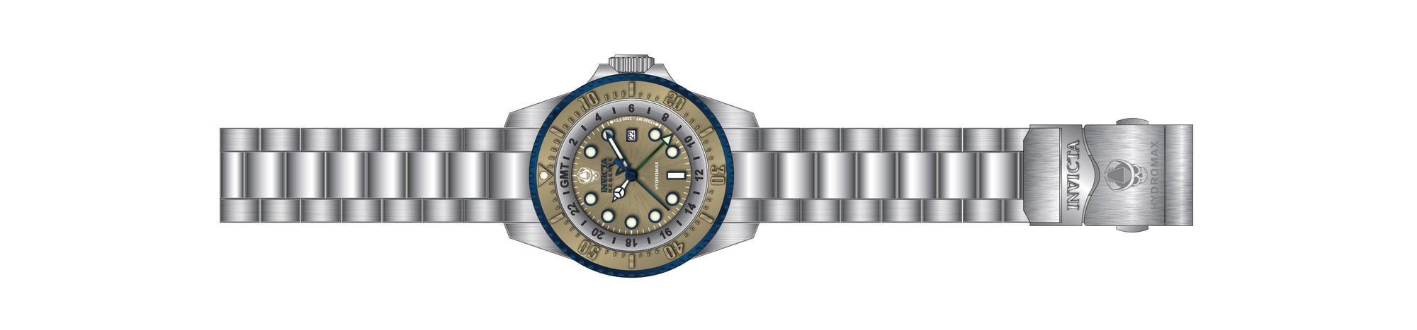 Band For Invicta Hydromax  Men 45476