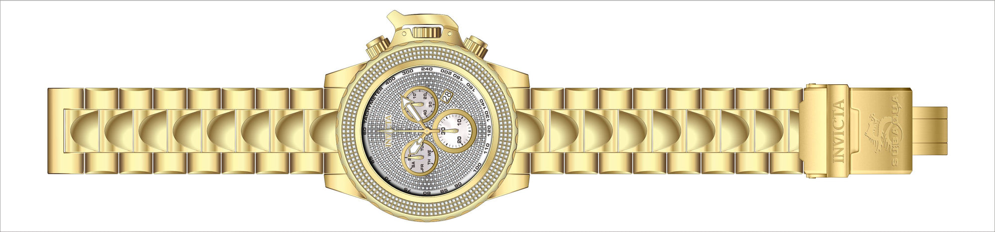 Band For Invicta Subaqua  Men 45687