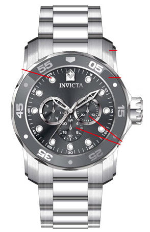 Parts For Invicta Pro Diver SCUBA Men 45723