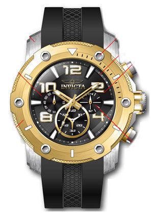 Band For Invicta Pro Diver  Men 45738