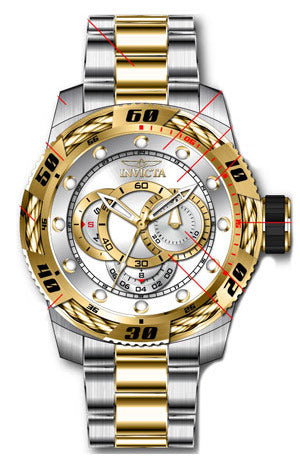 Band For Invicta Speedway Men 45751 - Invicta Watch Bands