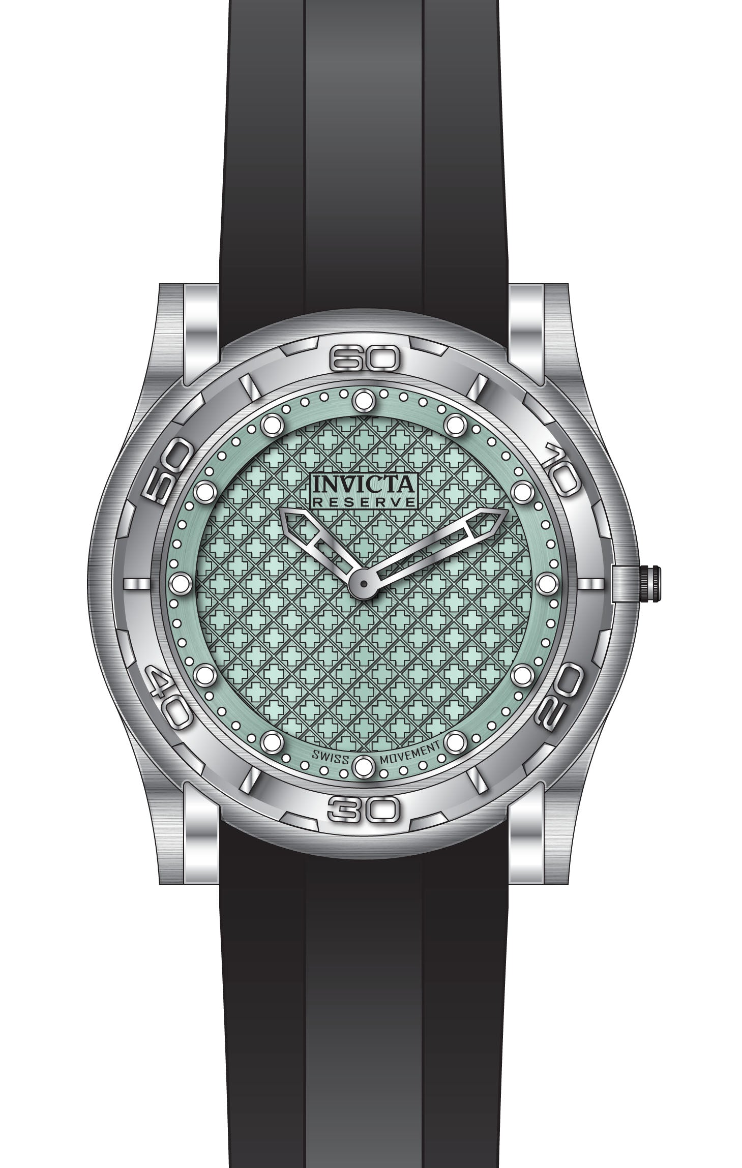 Band For Invicta Reserve Slim Men 45761
