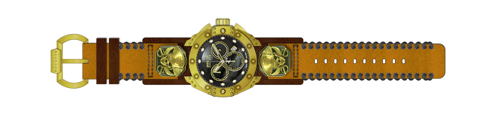 Parts For Invicta Reserve Akula Men 44729