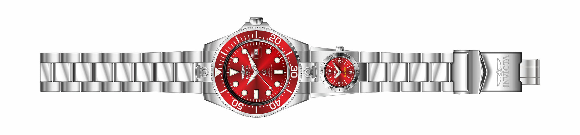 Band For Invicta Pro Diver  Men 45814