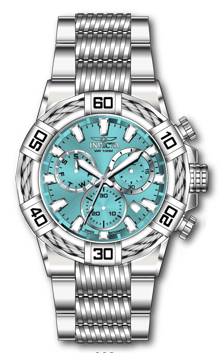 Band For Invicta Bolt  Men 45841