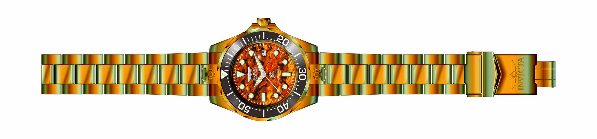 Band For Invicta Pro Diver  Men 45853