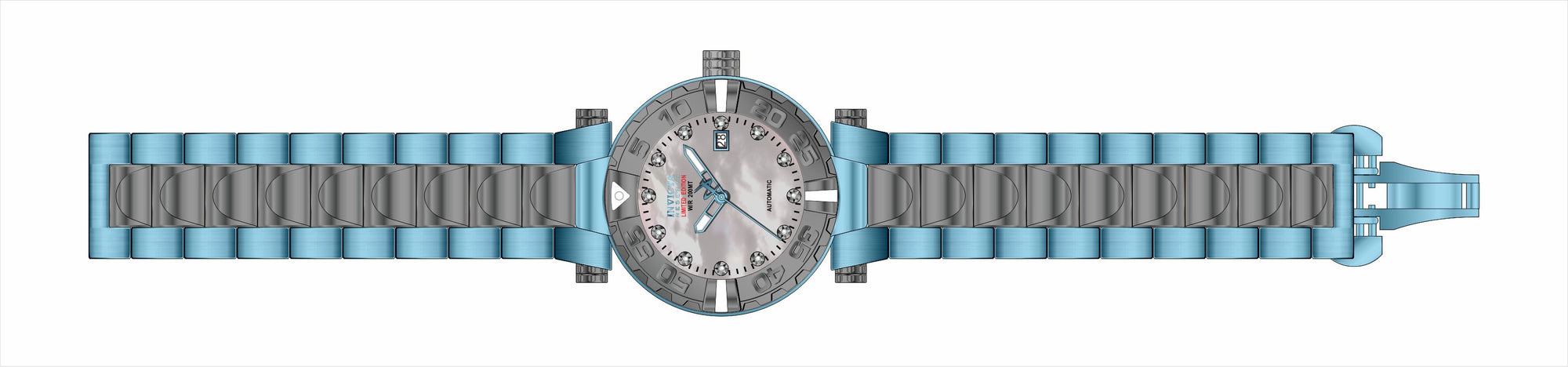 Band For Invicta Subaqua  Men 45856