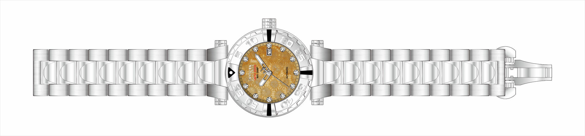 Band For Invicta Subaqua  Men 45857
