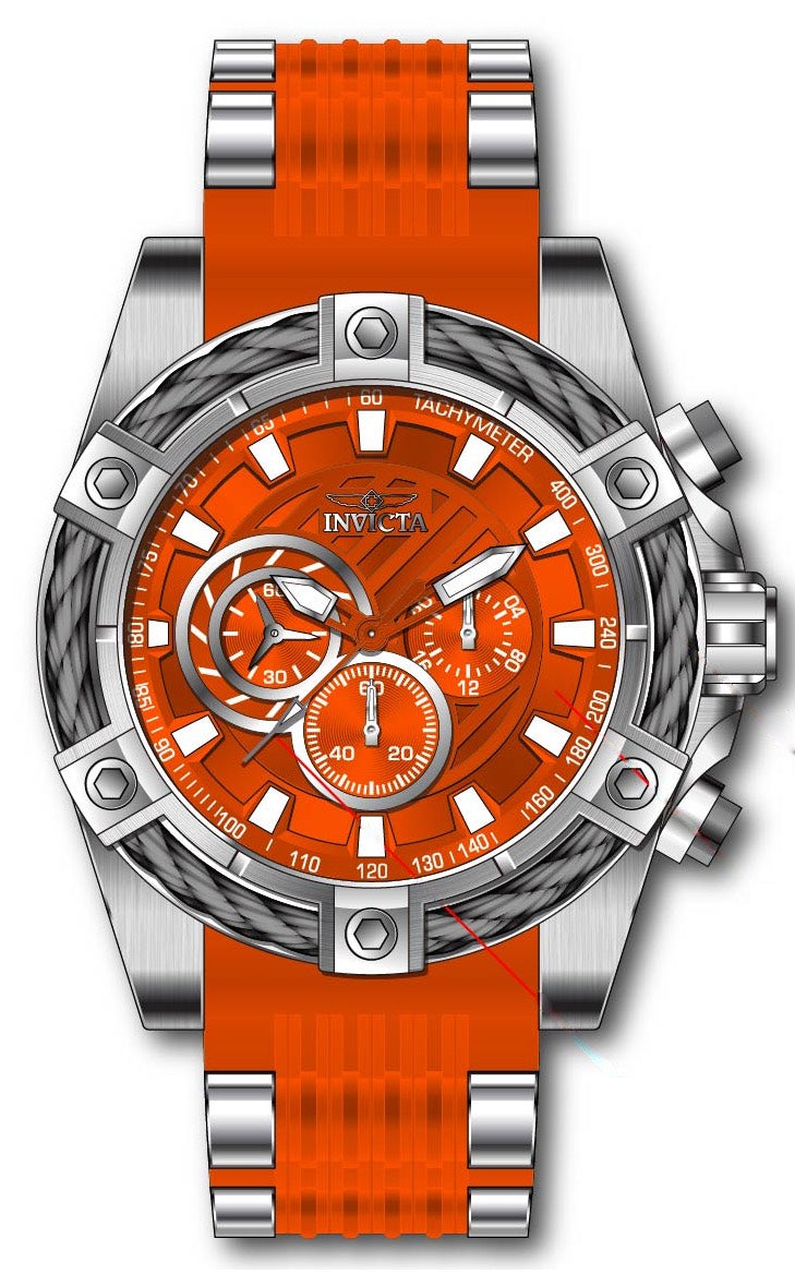 Band For Invicta Bolt  Men 45870