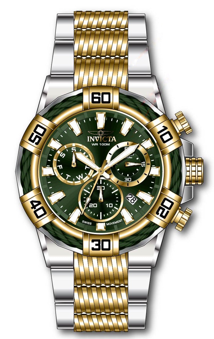 Band For Invicta Bolt  Men 45844