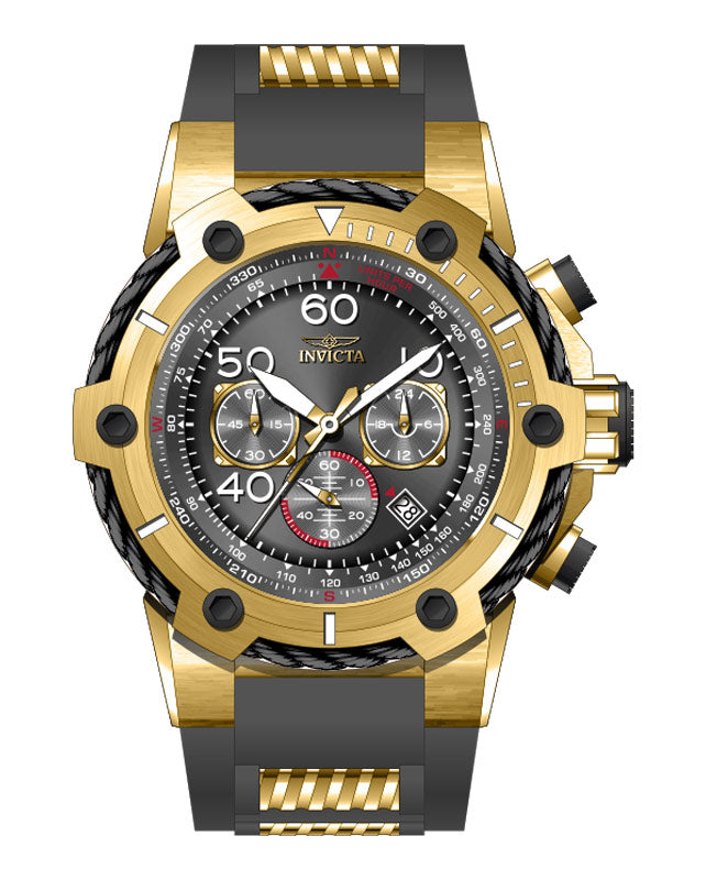 Band For Invicta Bolt  Men 45823