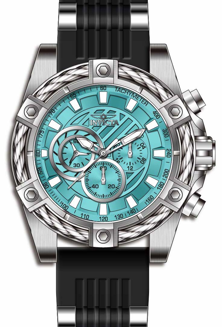 Band For Invicta Bolt  Men 45875